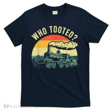 Cute Train Art Train Collector Train Lover T-Shirt