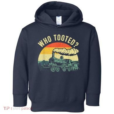 Cute Train Art Train Collector Train Lover Toddler Hoodie