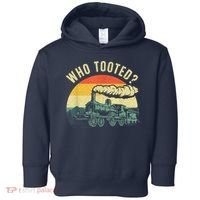 Cute Train Art Train Collector Train Lover Toddler Hoodie thumb 0
