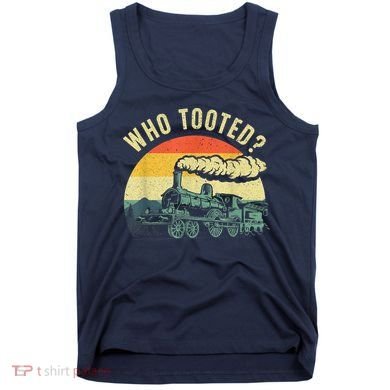 Cute Train Art Train Collector Train Lover Tank Top