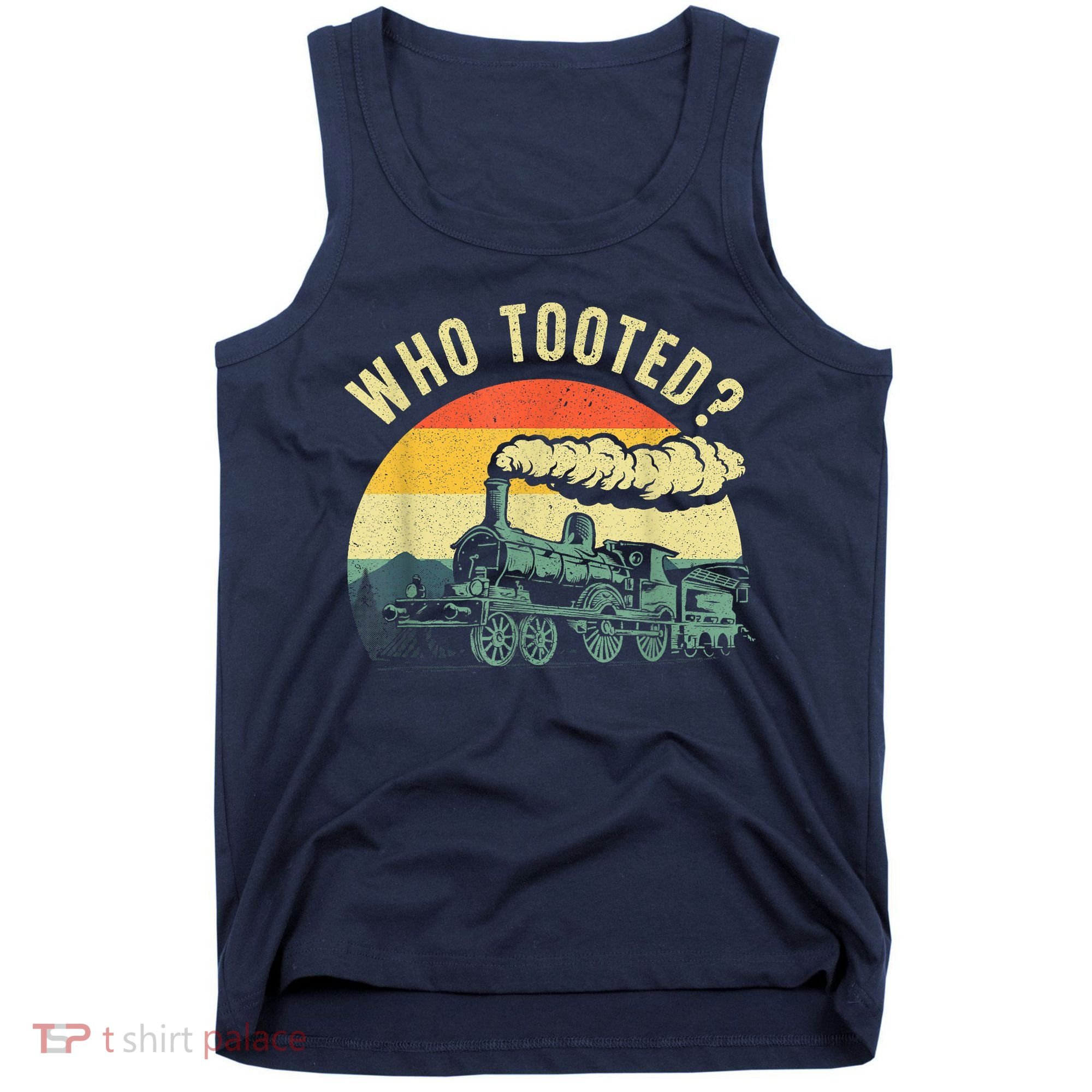 Cute Train Art Train Collector Train Lover Tank Top