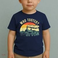 Cute Train Art Train Collector Train Lover Toddler T-Shirt thumb 2