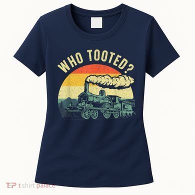 Cute Train Art Train Collector Train Lover Women's T-Shirt