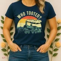 Cute Train Art Train Collector Train Lover Women's T-Shirt thumb 2