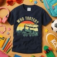 Cute Train Art Train Collector Train Lover Kids T-Shirt thumb 3