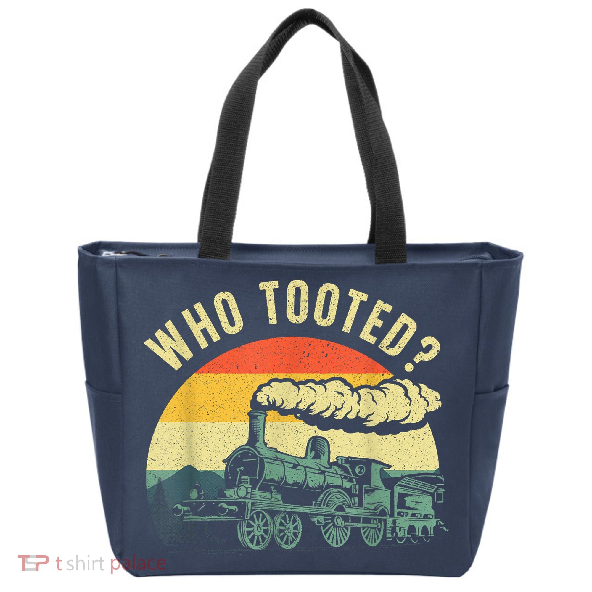 Cute Train Art Train Collector Train Lover Tote Bag