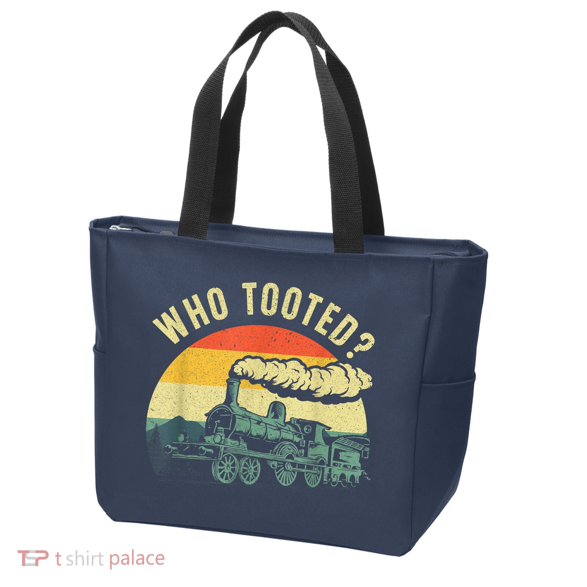 Cute Train Art Train Collector Train Lover Tote Bag