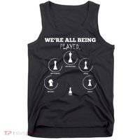 Conspiracy Theorist Anti Government Conspiracy Chess Tank Top thumb 0