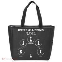 Conspiracy Theorist Anti Government Conspiracy Chess Tote Bag thumb 0