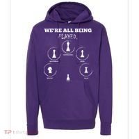Conspiracy Theorist Anti Government Conspiracy Chess Hoodie thumb 0