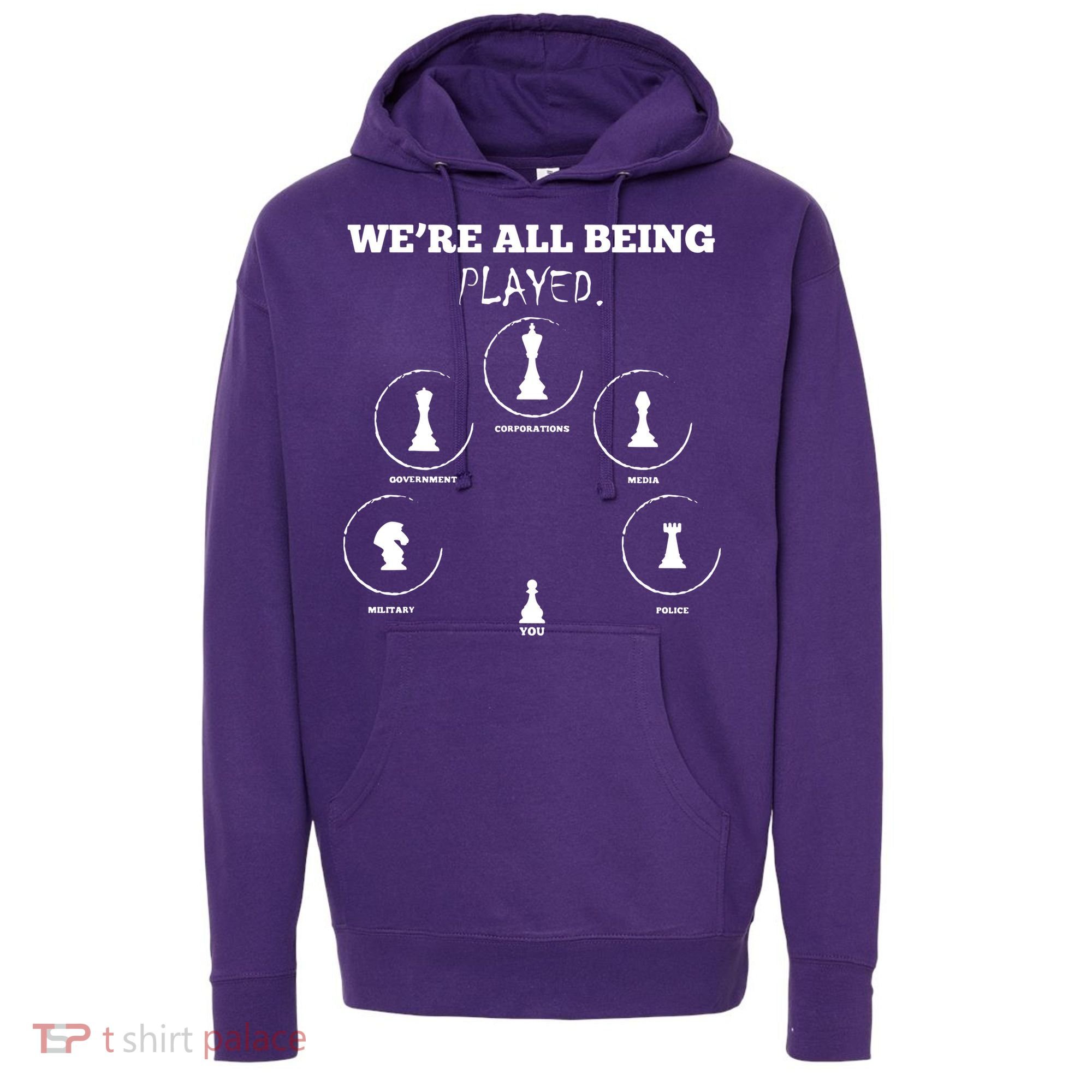 Conspiracy Theorist Anti Government Conspiracy Chess Hoodie