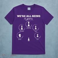 Conspiracy Theorist Anti Government Conspiracy Chess T-Shirt thumb 5