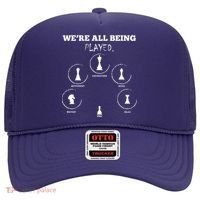 Conspiracy Theorist Anti Government Conspiracy Chess Hat thumb 0