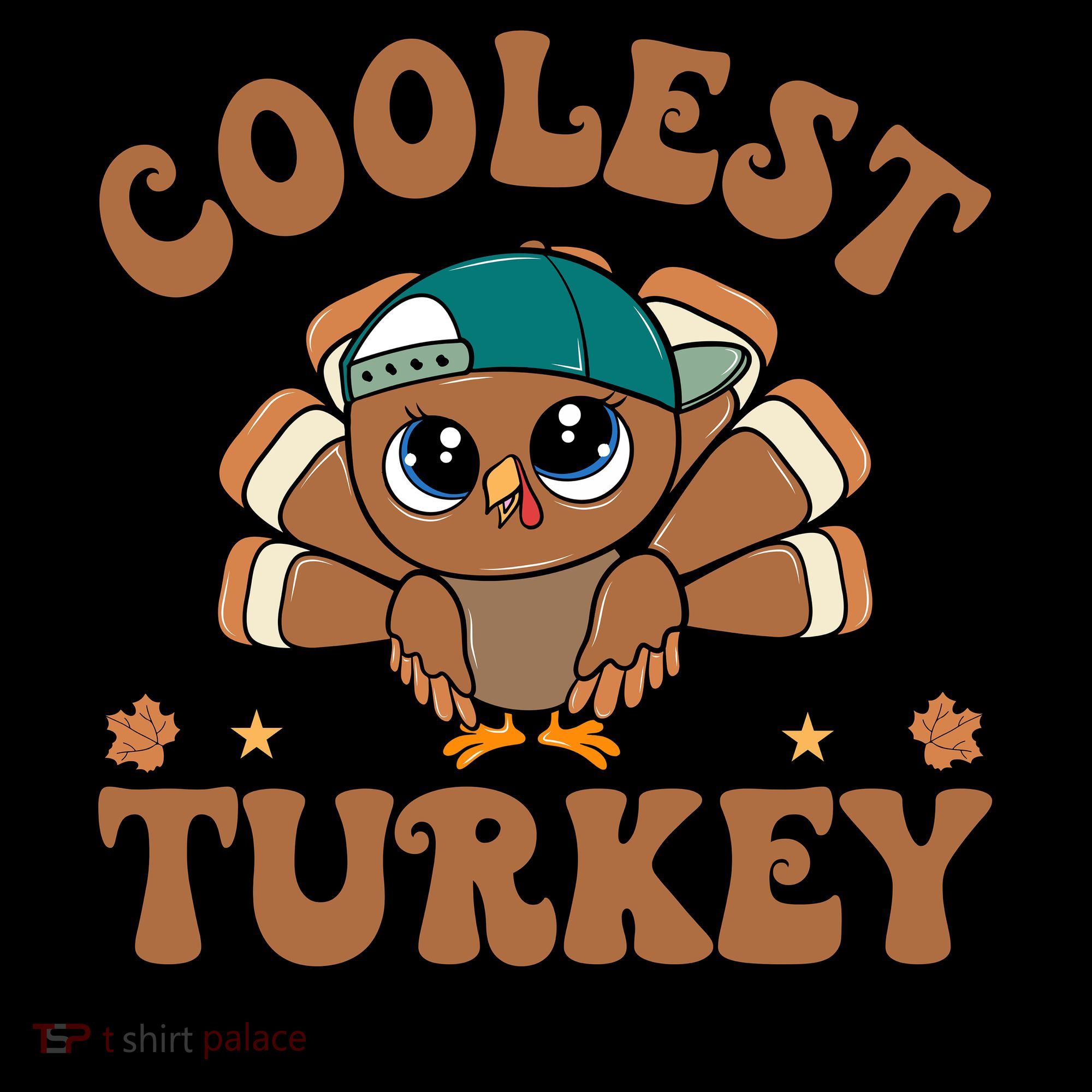 Coolest Turkey At The Table Retro Cute Thanksgiving Coffee Mug