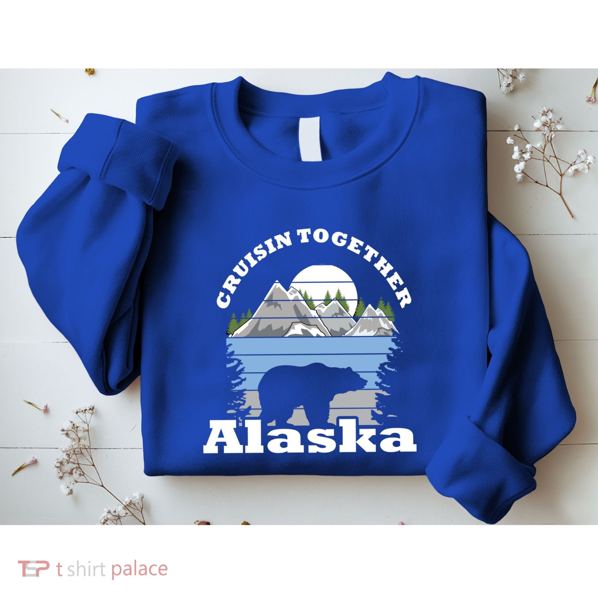 Cruisin Together Alaska Cruise Ship Family Vacation Gift Sweatshirt