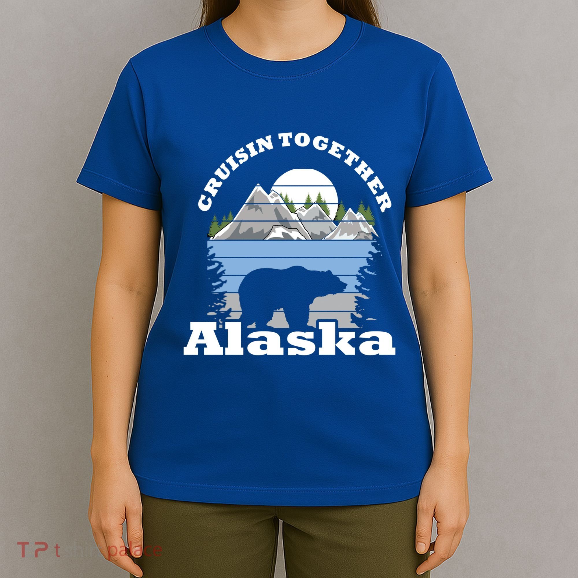 Cruisin Together Alaska Cruise Ship Family Vacation Gift T-Shirt