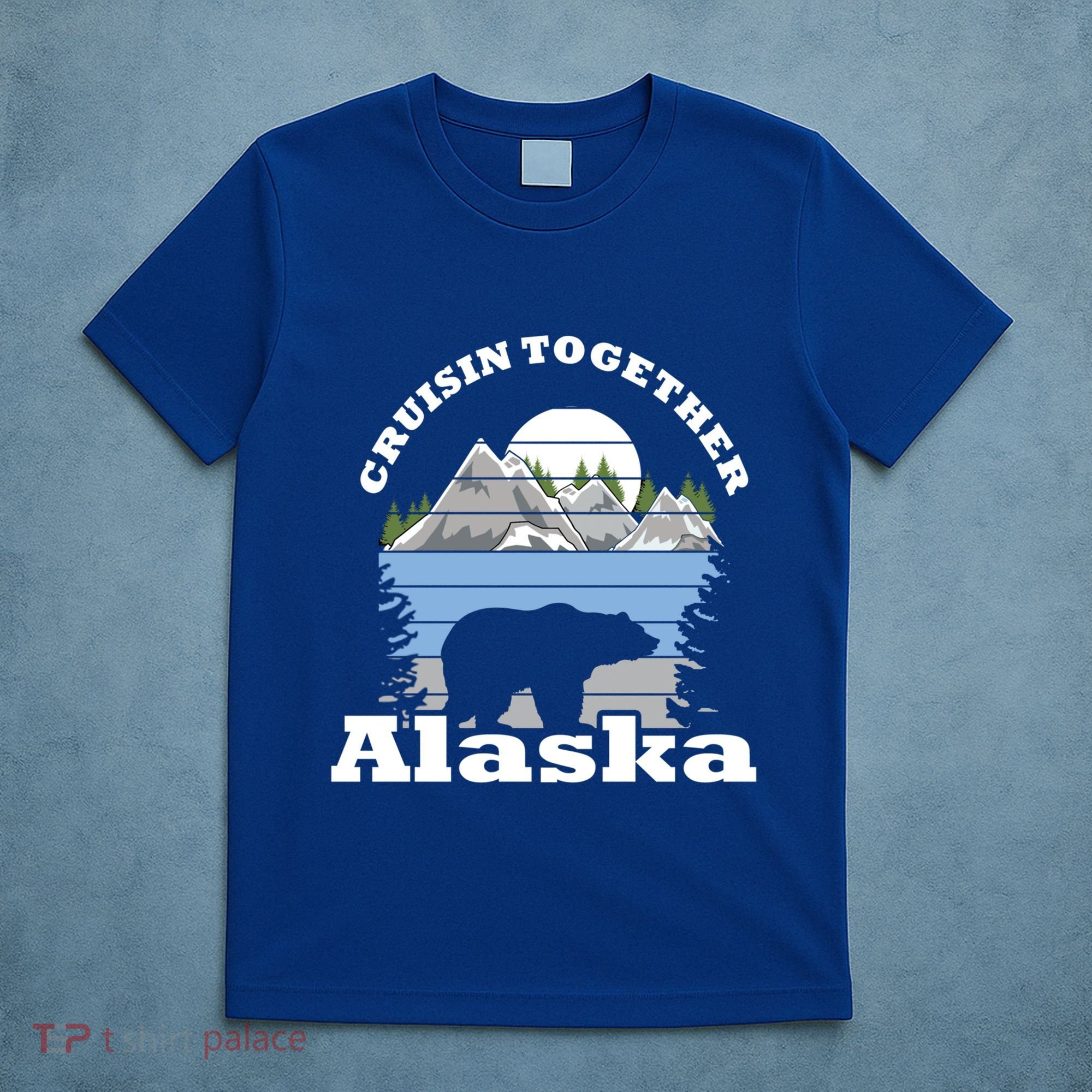 Cruisin Together Alaska Cruise Ship Family Vacation Gift T-Shirt