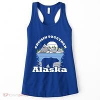 Cruisin Together Alaska Cruise Ship Family Vacation Gift Women's Tank Top thumb 0