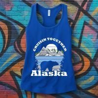 Cruisin Together Alaska Cruise Ship Family Vacation Gift Women's Tank Top thumb 3