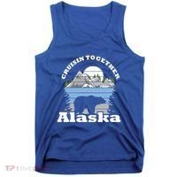 Cruisin Together Alaska Cruise Ship Family Vacation Gift Tank Top thumb 0