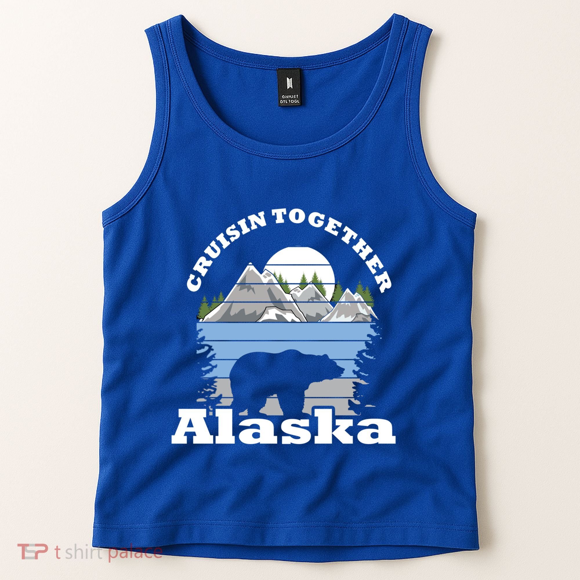 Cruisin Together Alaska Cruise Ship Family Vacation Gift Tank Top