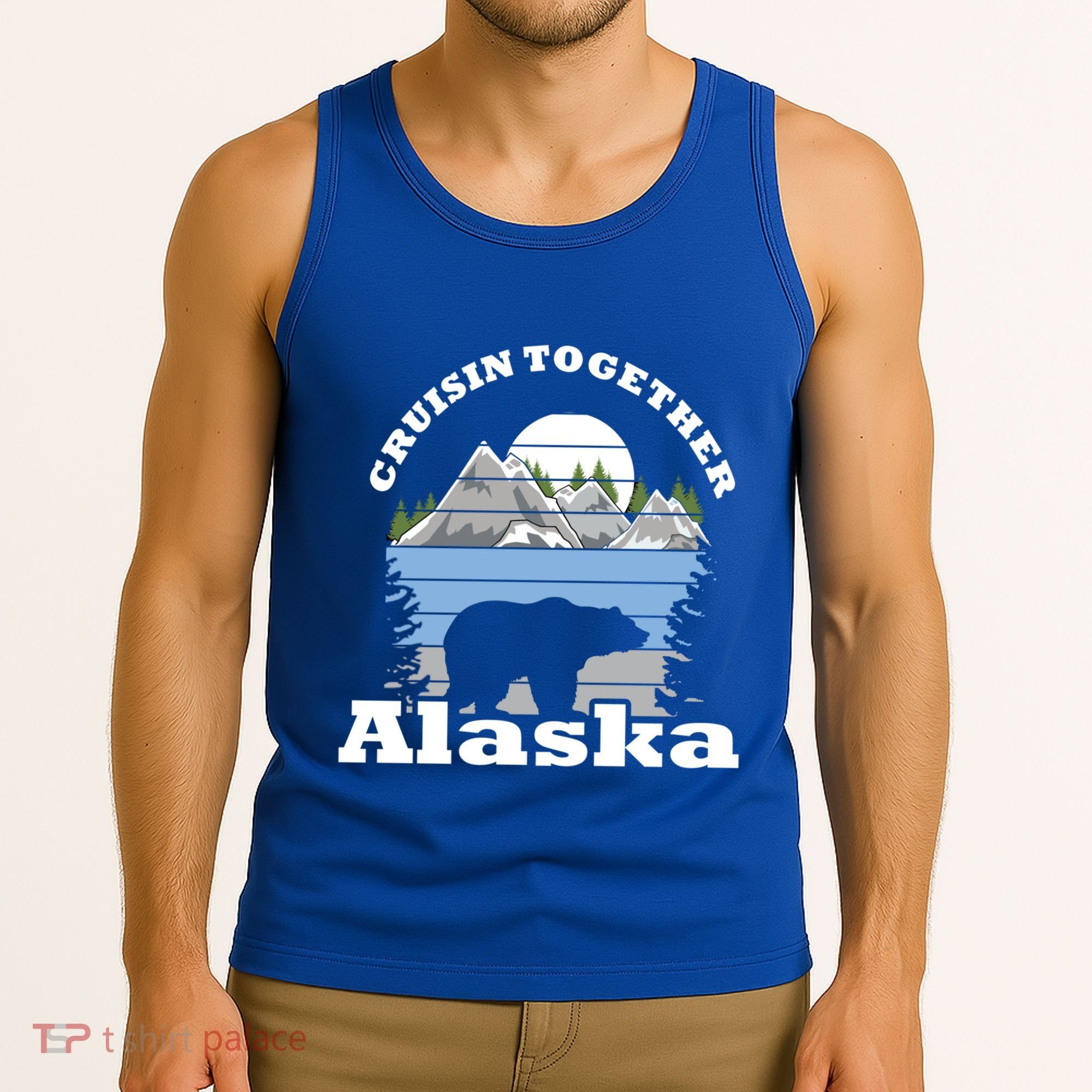 Cruisin Together Alaska Cruise Ship Family Vacation Gift Tank Top