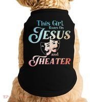 Cute Theatre Art For N Women Acting Musical Lover Doggie Tank thumb 0