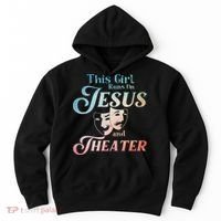 Cute Theatre Art For N Women Acting Musical Lover Hoodie thumb 0