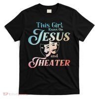 Cute Theatre Art For N Women Acting Musical Lover T-Shirt thumb 0