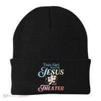 Cute Theatre Art For N Women Acting Musical Lover Beanie thumb 0