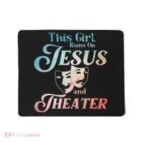 Cute Theatre Art For N Women Acting Musical Lover Mousepad thumb 0
