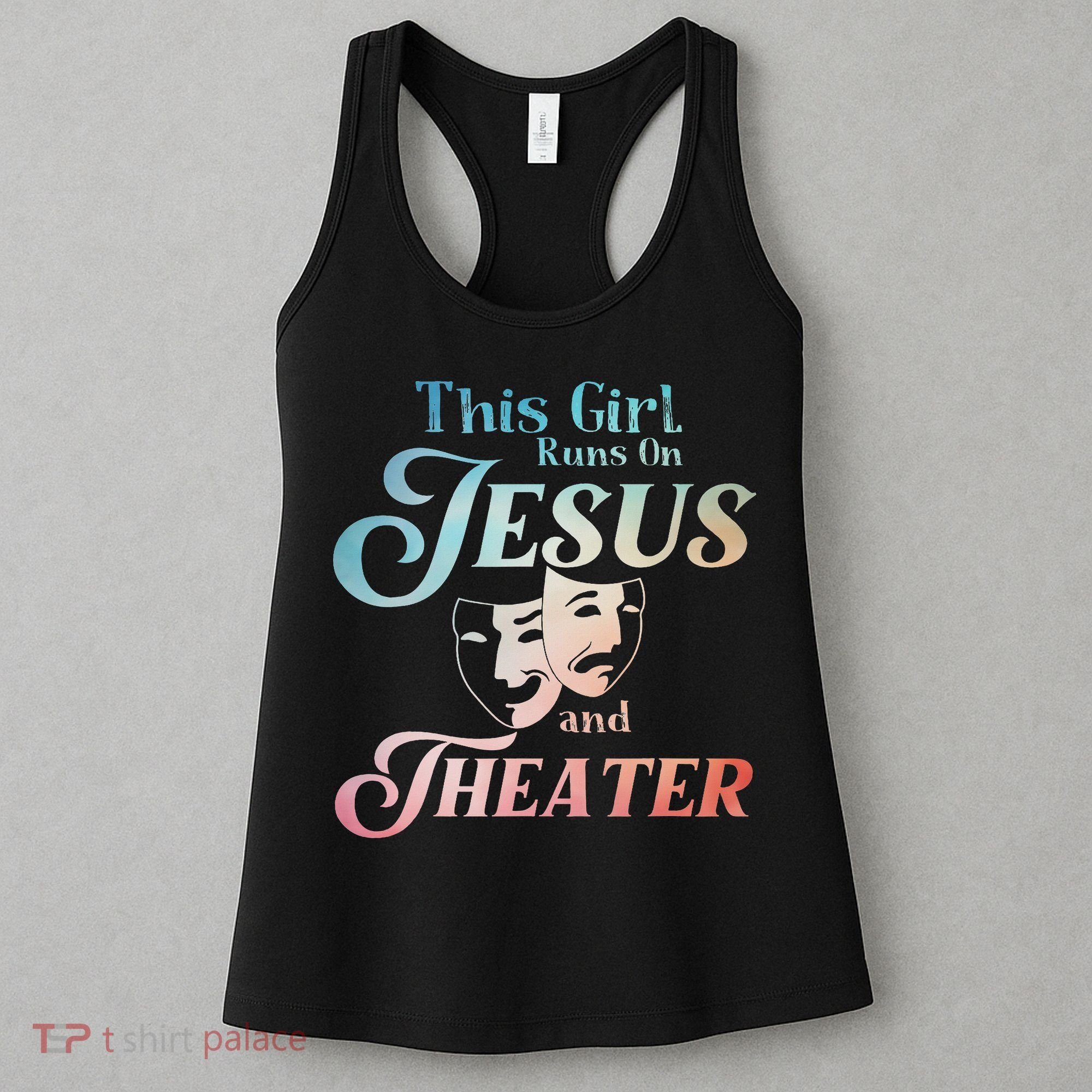 Cute Theatre Art For N Women Acting Musical Lover Women's Tank Top