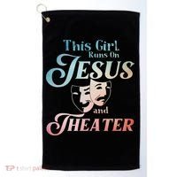Cute Theatre Art For N Women Acting Musical Lover Golf Towel thumb 0