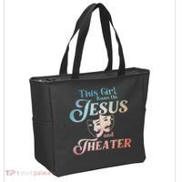 Cute Theatre Art For N Women Acting Musical Lover Tote Bag thumb 2