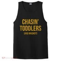 Chasin Toddlers And Whiskey Funny Parent PosiCharge Competitor Tank thumb 0