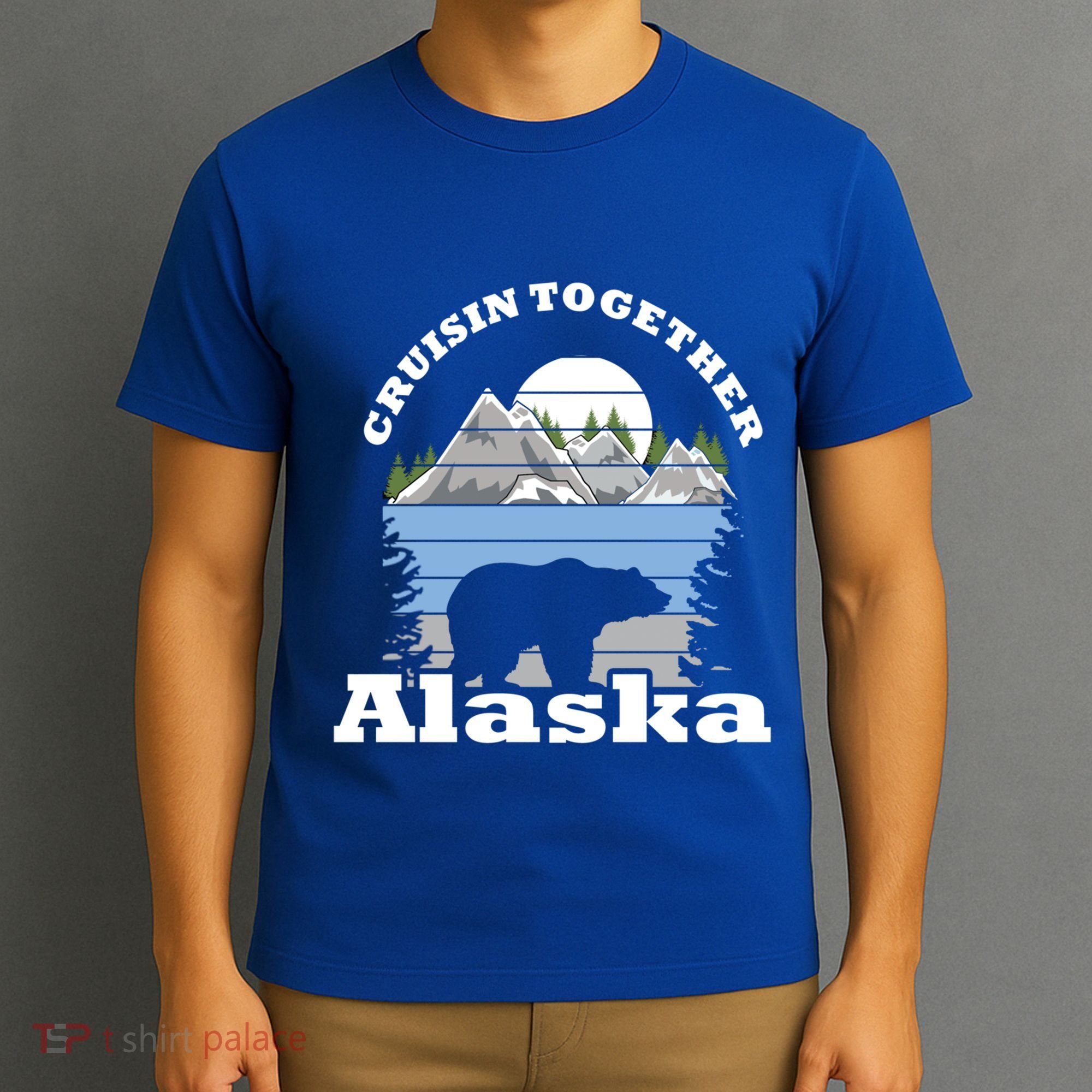 Cruisin Together Alaska Cruise Ship Family Vacation Cute Gift T-Shirt