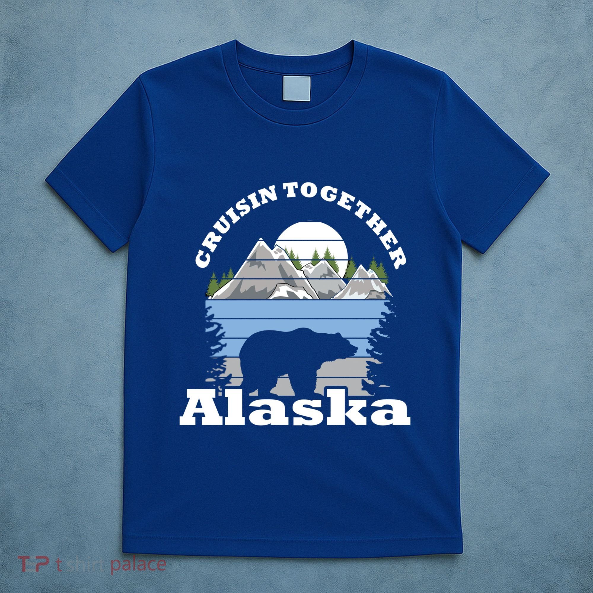 Cruisin Together Alaska Cruise Ship Family Vacation Cute Gift T-Shirt