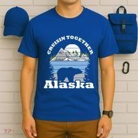 Cruisin Together Alaska Cruise Ship Family Vacation Cute Gift T-Shirt thumb 6