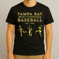 Classic Tampa Bay Baseball Fan Retro Vintage T-Shirt thumb 3