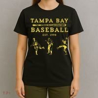 Classic Tampa Bay Baseball Fan Retro Vintage T-Shirt thumb 4