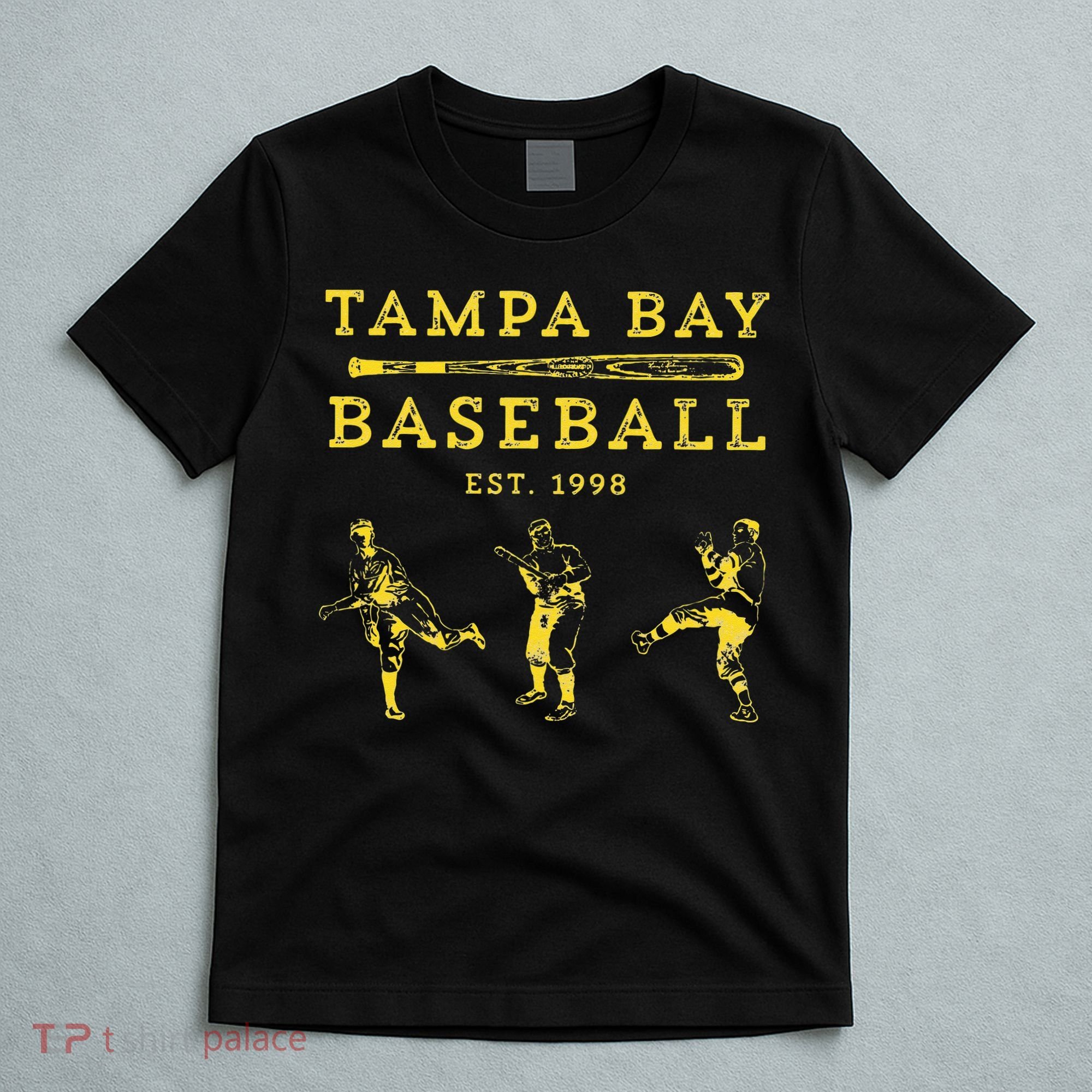 Classic Tampa Bay Baseball Fan Retro Vintage T-Shirt