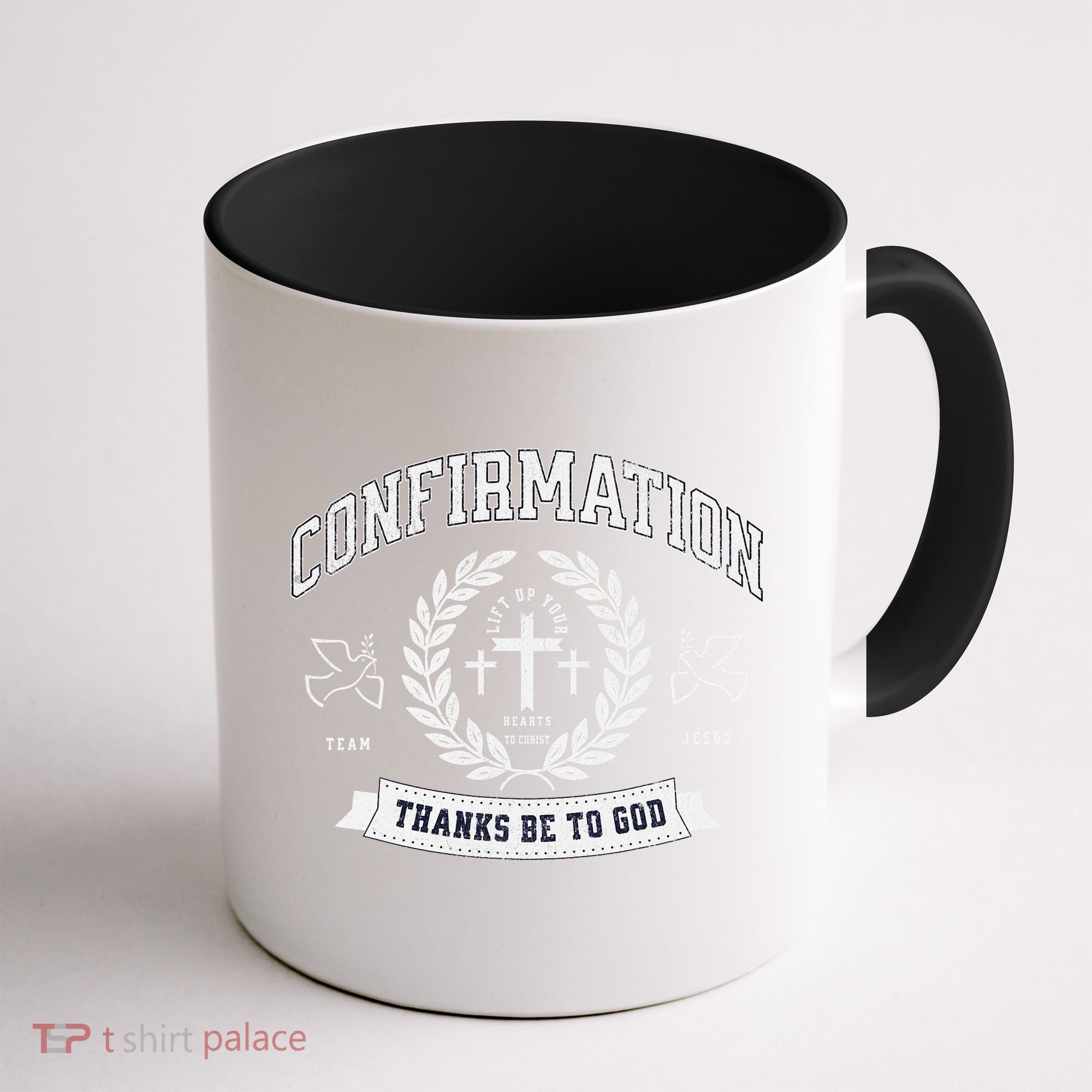 Confirmation Thanks Be To God Christian Catholic Jesus Coffee Mug