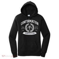 Confirmation Thanks Be To God Christian Catholic Jesus Women's Hoodie thumb 0