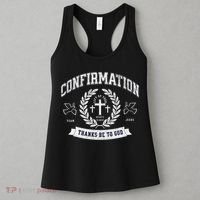 Confirmation Thanks Be To God Christian Catholic Jesus Women's Tank Top thumb 3