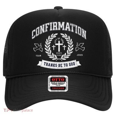Confirmation Thanks Be To God Christian Catholic Jesus Hat