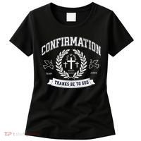 Confirmation Thanks Be To God Christian Catholic Jesus Women's T-Shirt thumb 0