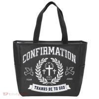Confirmation Thanks Be To God Christian Catholic Jesus Tote Bag thumb 0