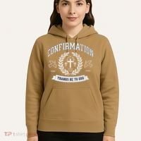 Confirmation Thanks Be To God Christian Catholic Jesus Hoodie thumb 5