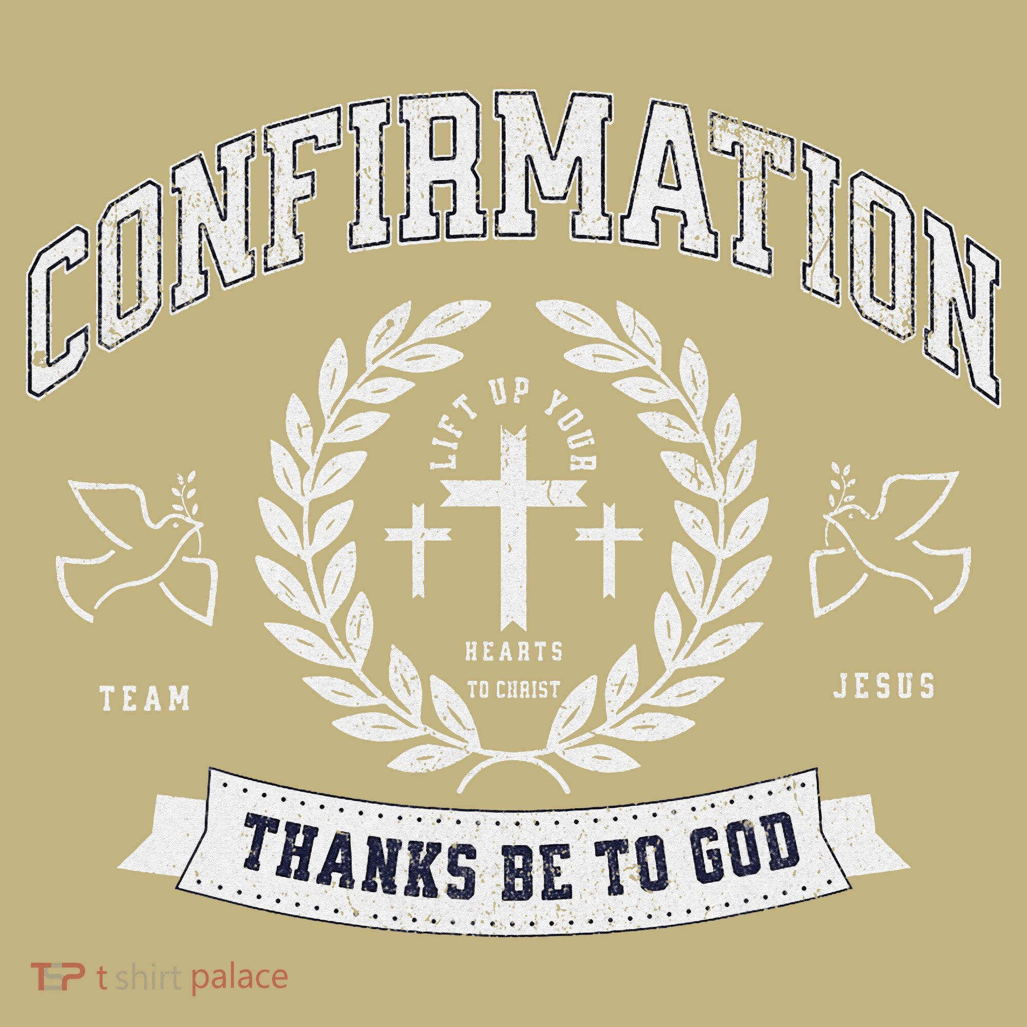 Confirmation Thanks Be To God Christian Catholic Jesus Long Sleeve Shirt