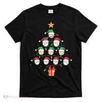 Christmas Baseball Tree Light Funny Xmas Sport Holiday T-Shirt thumb 0